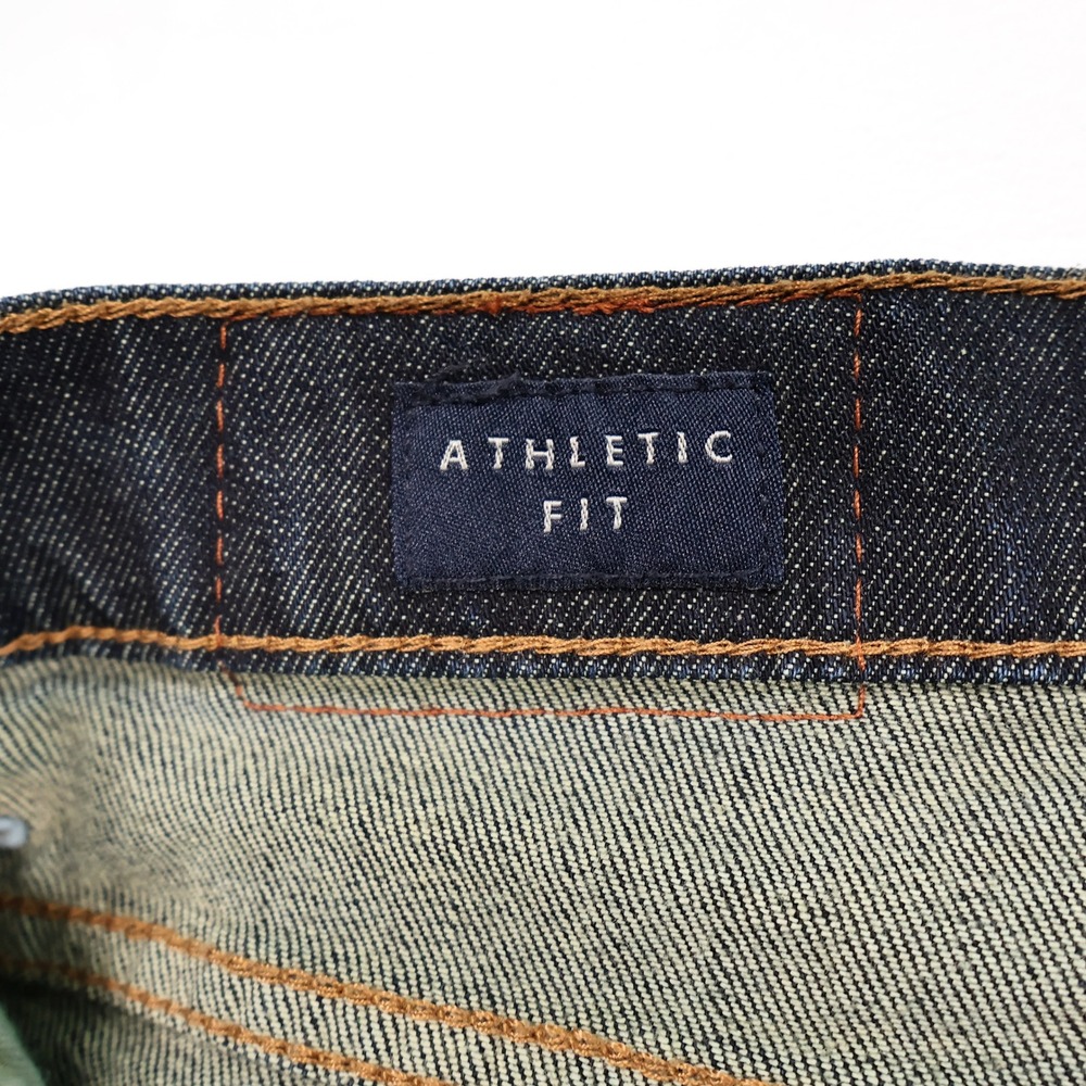 LUCKY BRAND Men's Size 48x32 Barite 410 Athletic Fit Dark Wash Denim Jeans - Picture 4 of 10